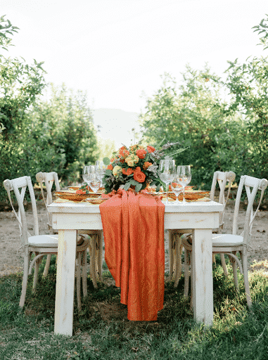 Wedding set up Las Vegas 