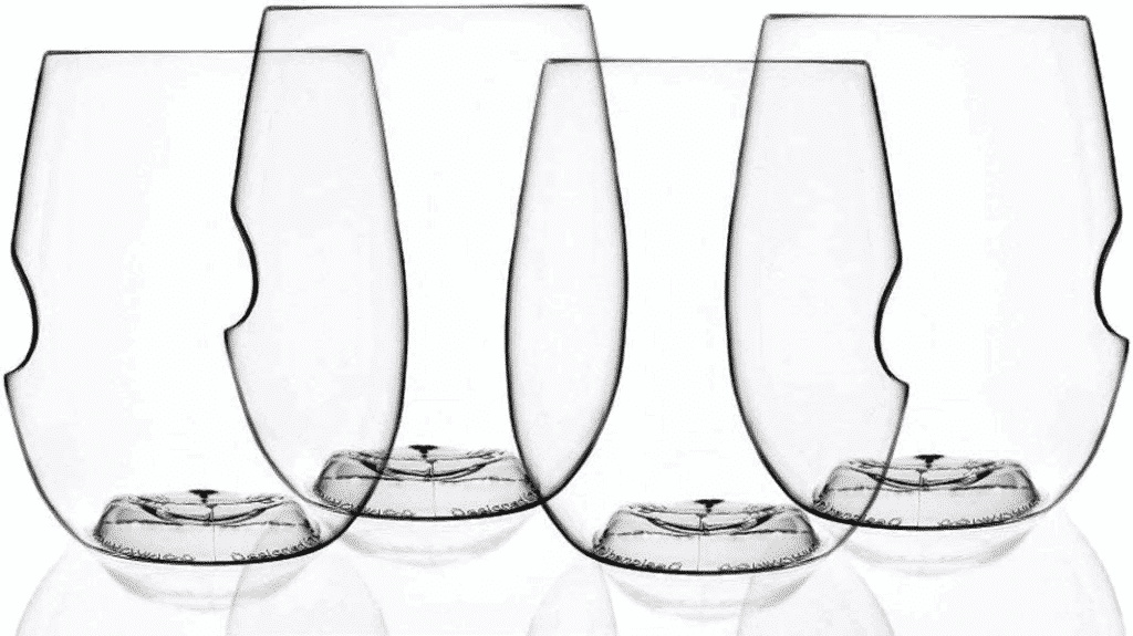 Shatterproof Flexible Wine Glasses by Govino