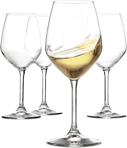 White Wine Glasses by Paksh