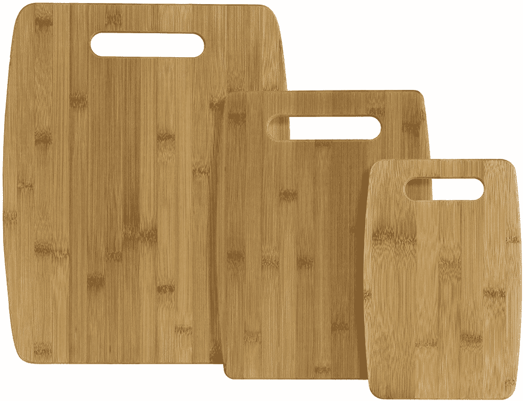 Bamboo Cutting Board 3-Piece Set by Totally Bamboo