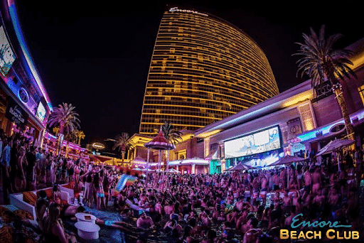 A large party at EBC At Night.