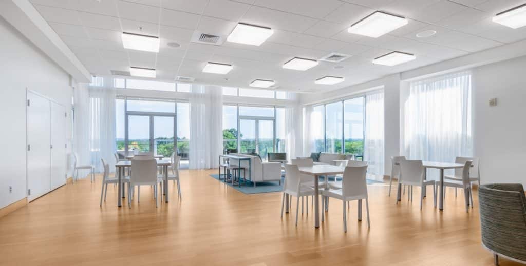 Chairs provide a comfortable space for your guests to relax