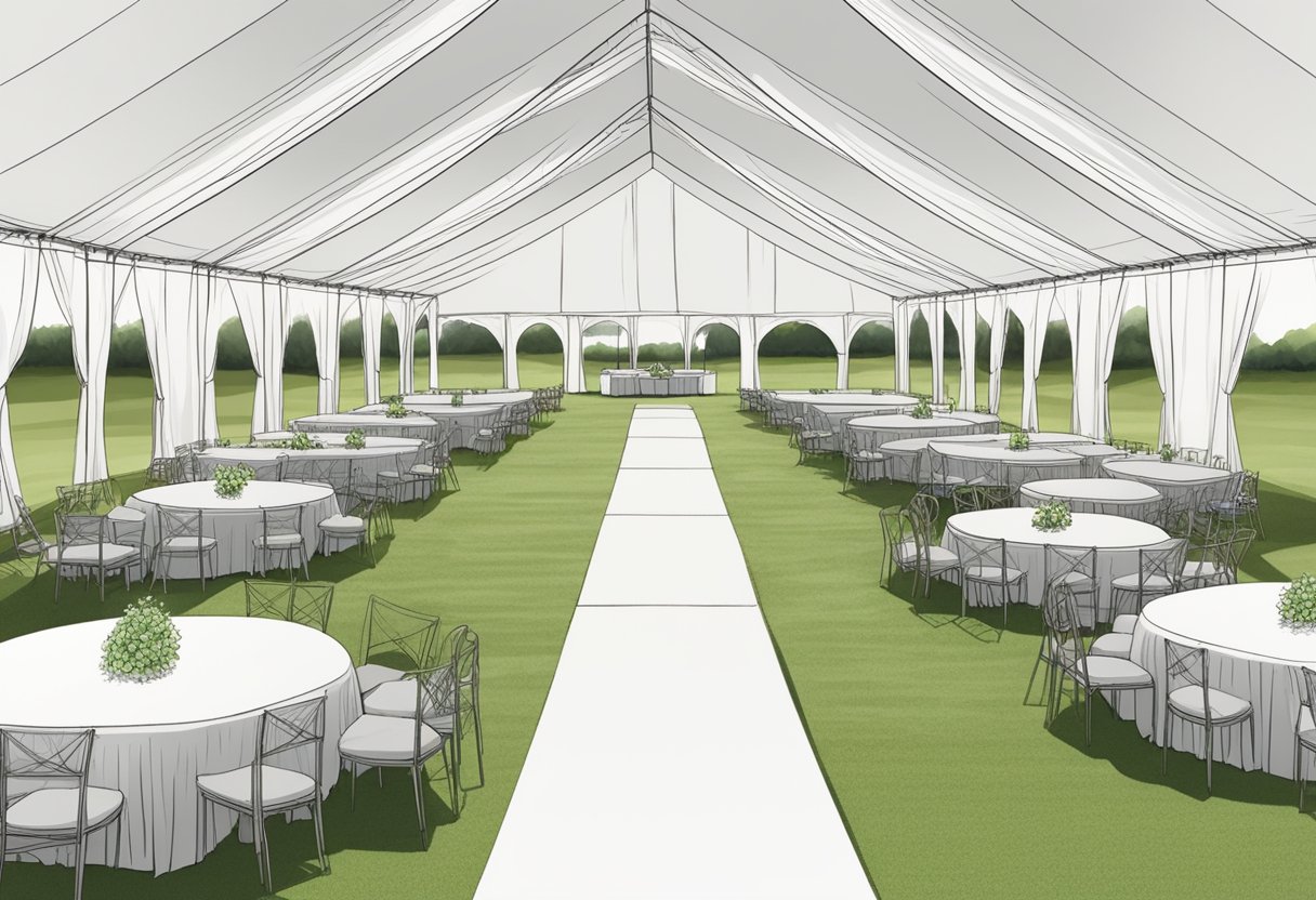 Tent Size for 100 Guests Featured Image