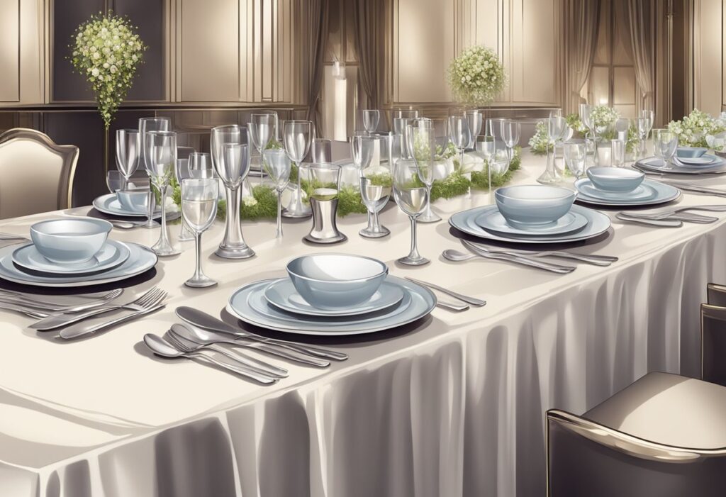 Cost Factors of Plate Rentals for Weddings