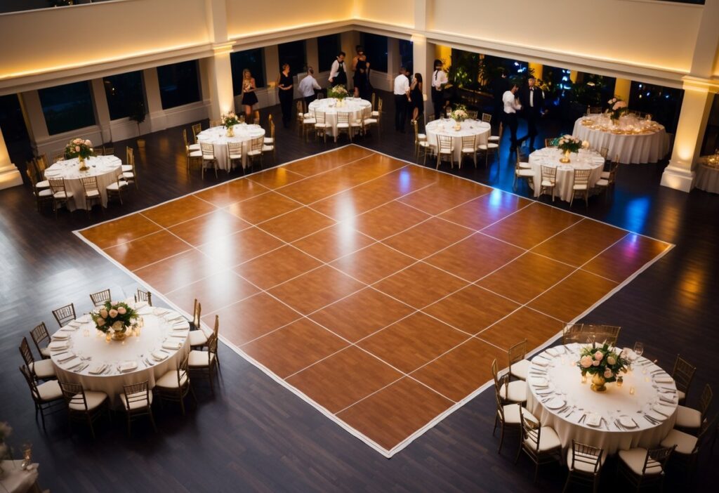 Recommended Dance Floor Size for 100 Guests