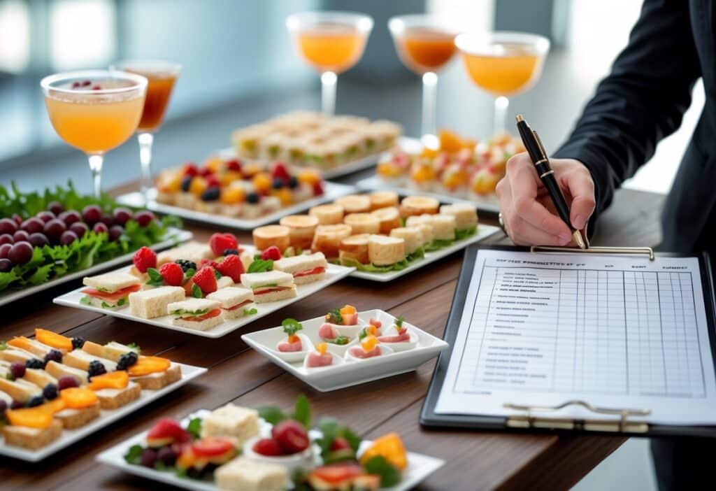 Appetizers and Cocktail Hour Planning