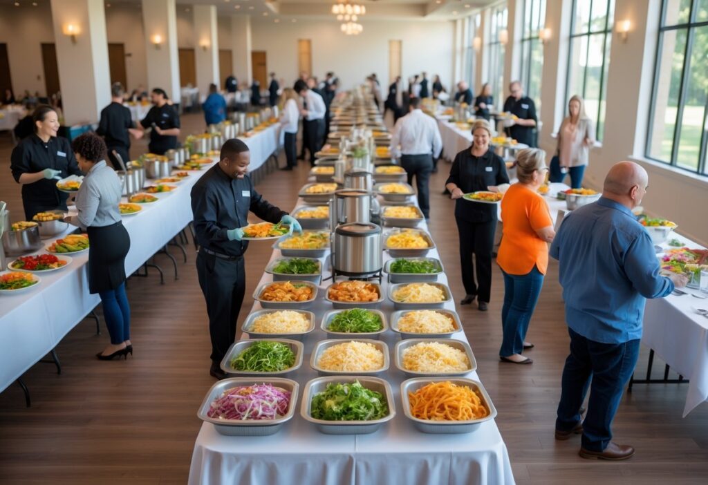 Menu Design for Large Groups