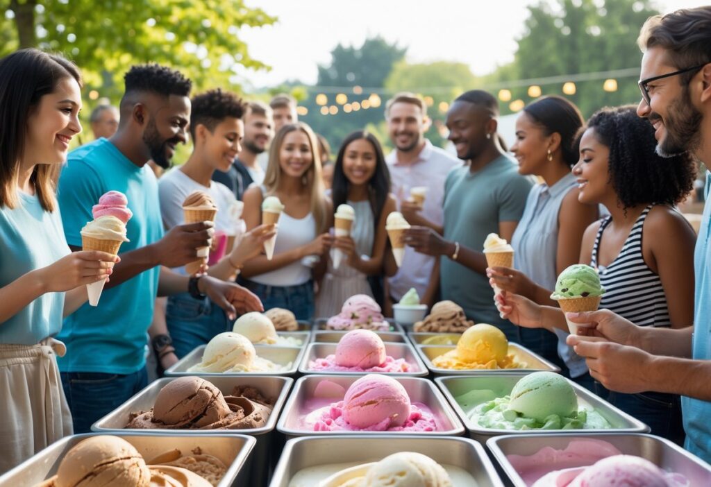 Choosing Ice Cream Flavors for a Crowd