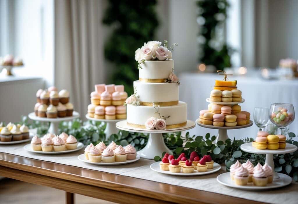 Tiered Cakes and Alternatives for 20 Guests