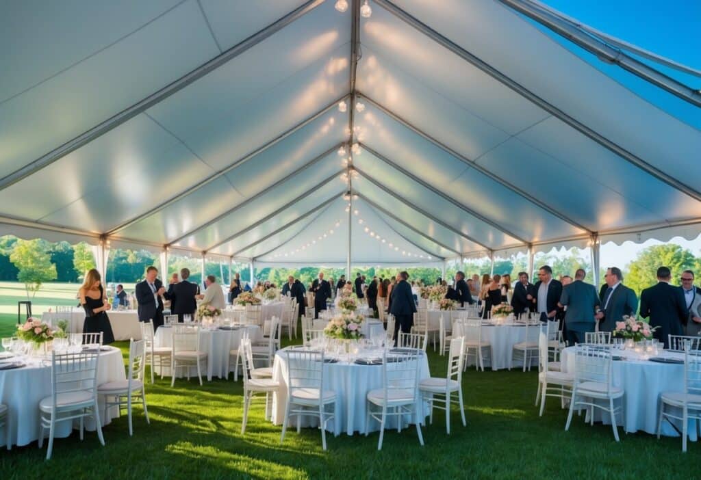 Essential Tent Size Recommendations for 100 Guests