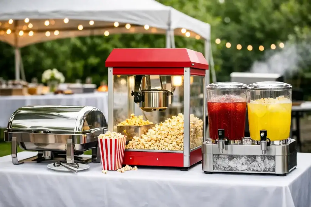 Food Equipment Rental for Parties That Works