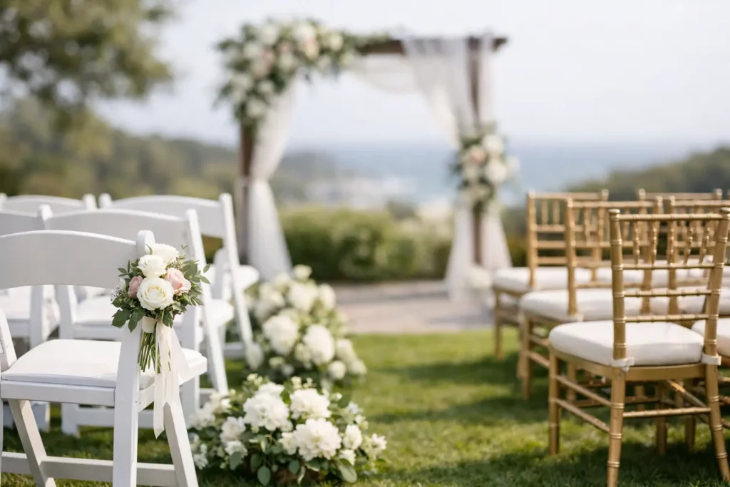 Wedding Ceremony Chair Rentals That Work
